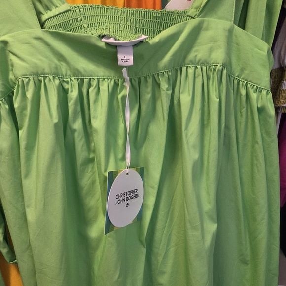 Christopher John Rogers x Target  NWTs Tie Strap High Low Dress - Picture 5 of 8